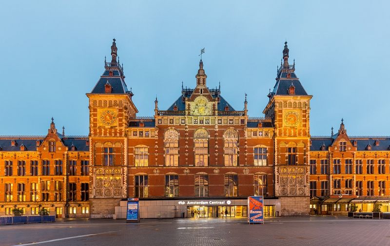 nhà ga trung tâm amsterdam nhà ga trung tâm amsterdam